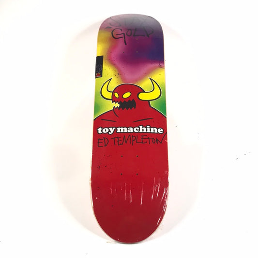 Toy Machine Ed Templeton Stay Gold Multi 8.25‚Äù Skateboard Deck