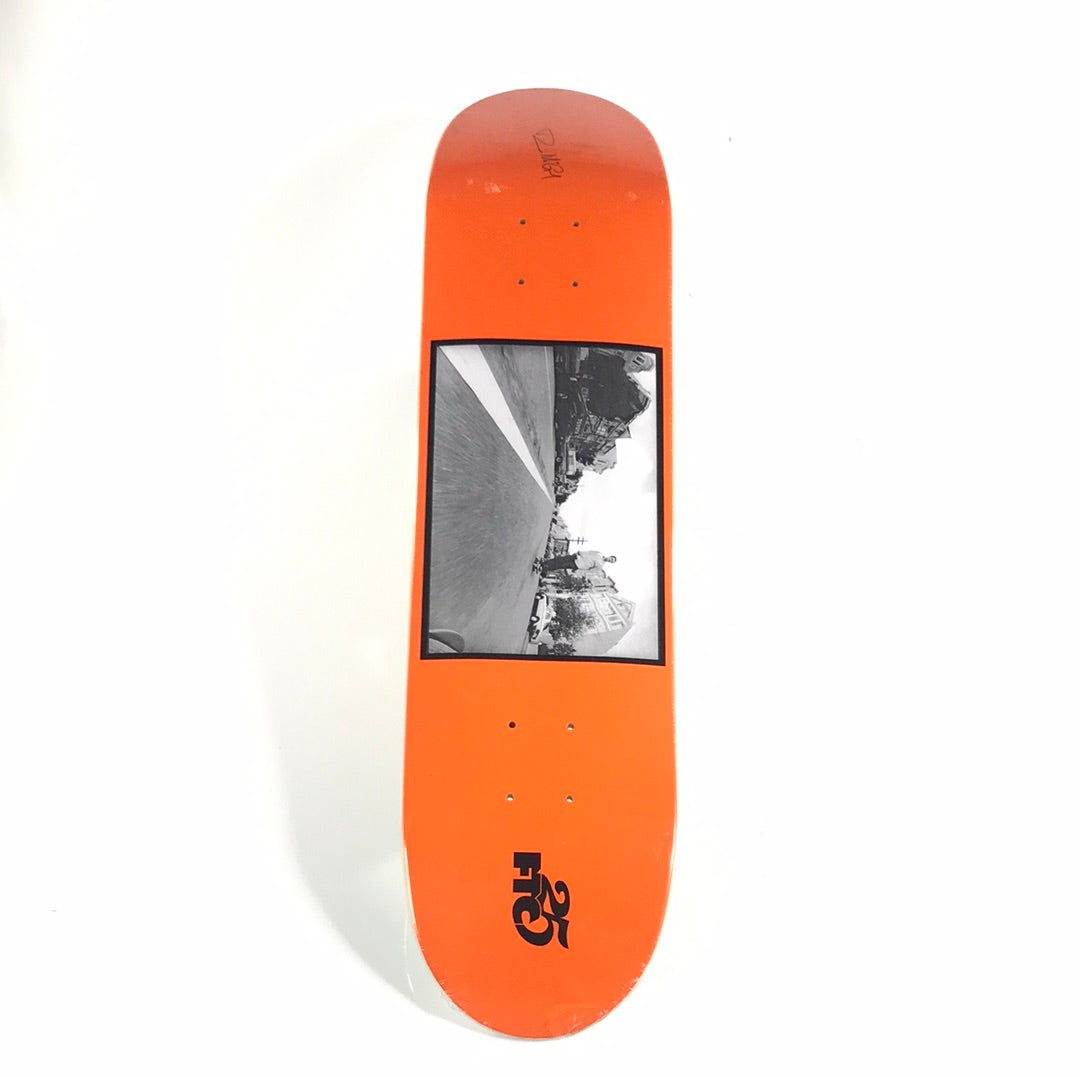 FTC Dennis McGrath photo Orange 7 5/8 Skateboard Deck