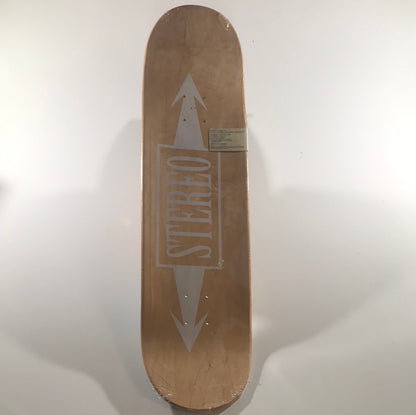 Stereo Shapes Black 8.5 Skateboard Deck