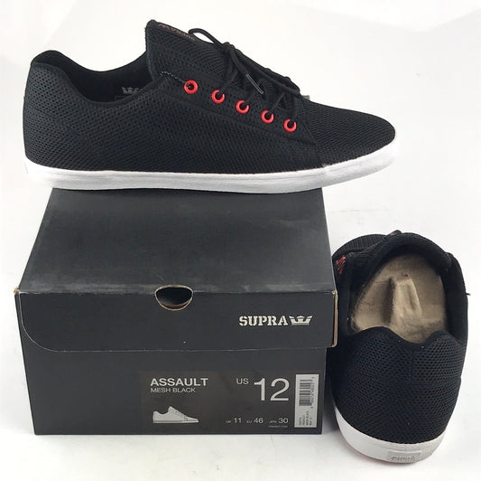 Supra Assault Mesh Black US Mens Size 12