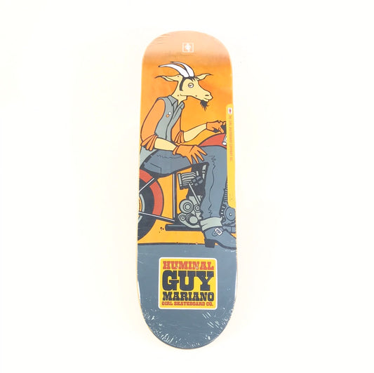 Girl Team Huminal Guy Orange 8 3/8 Skateboard Deck