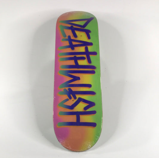 Deathwish Team Classic Rainbow Spray Paint Multi 8.625 Skateboard Deck