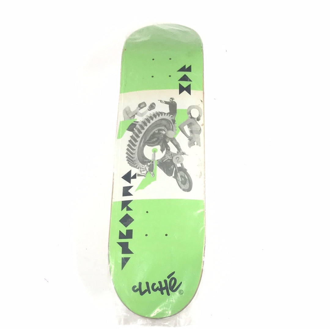 cliche Max Geronzi Chaos Green 8.0 Skateboard Deck