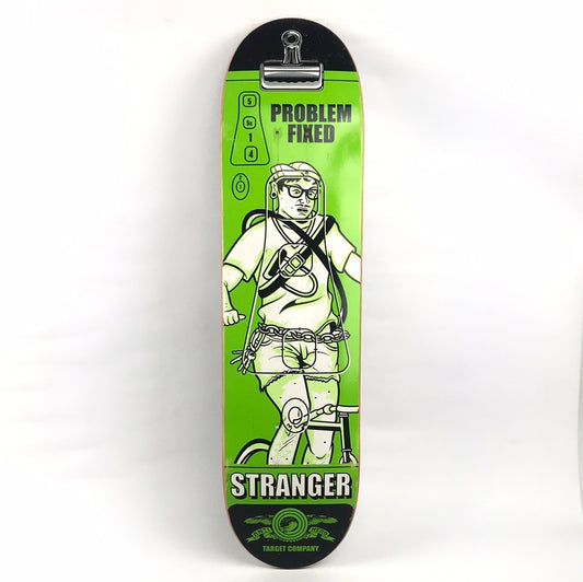 Anti Hero Julian Stranger Problem Fixed Green 7.75'' Gripped Skateboard Deck