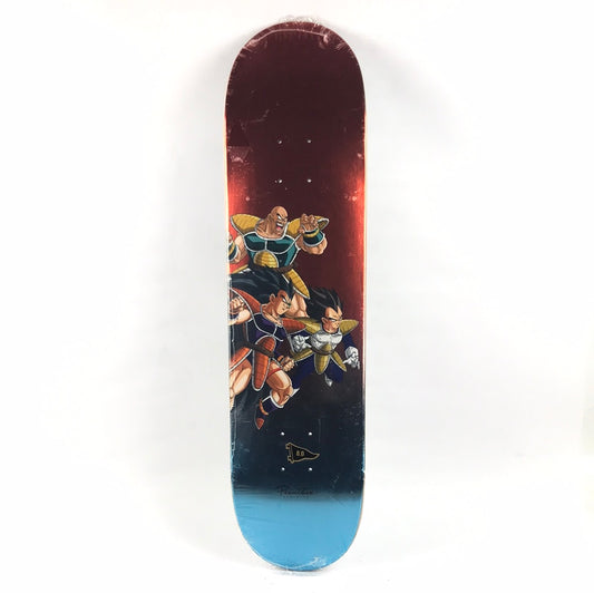 Primitive Dragon Ball-Z Red/Blue Holographic 8" Skateboard Deck