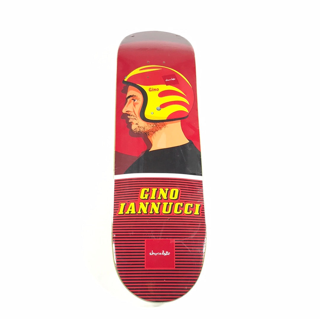 Chocolate Gino Iannucci Helmet Red 8.25 Skateboard Deck