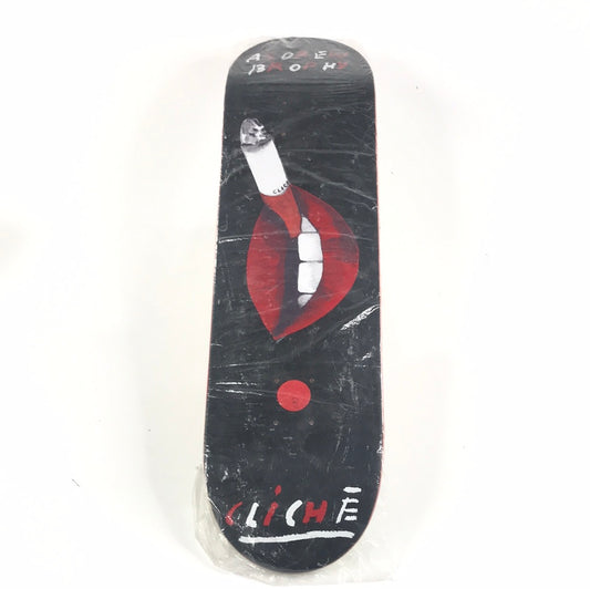 Cliche Andrew Brophy Cigarette Black 8.0 Skateboard Deck