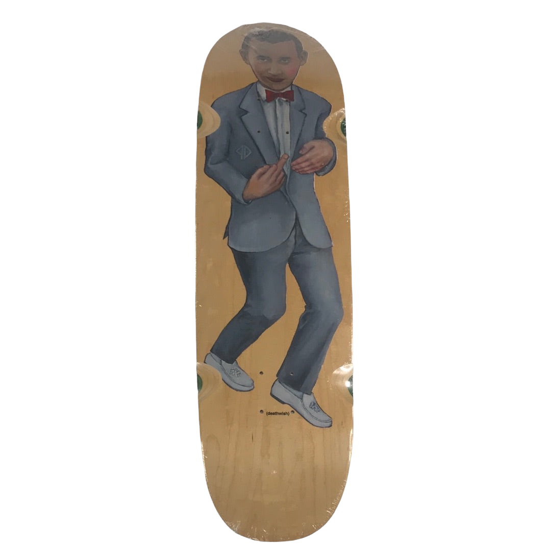 Deathwish Pee Wee Painting Woodgrain 8.6  Skateboard Deck