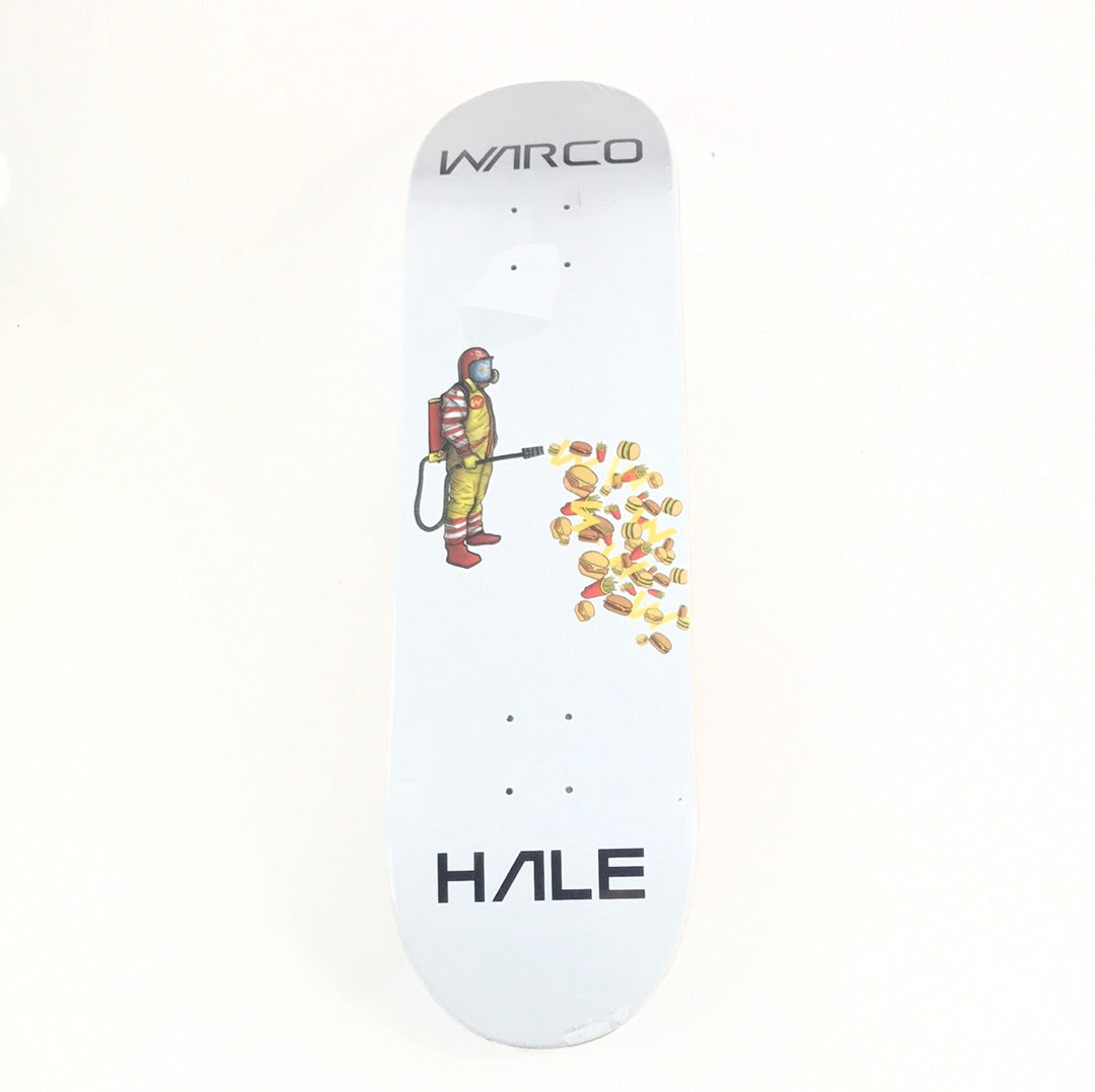 Warco Hale Pest Control White 8.5 Skateboard Deck