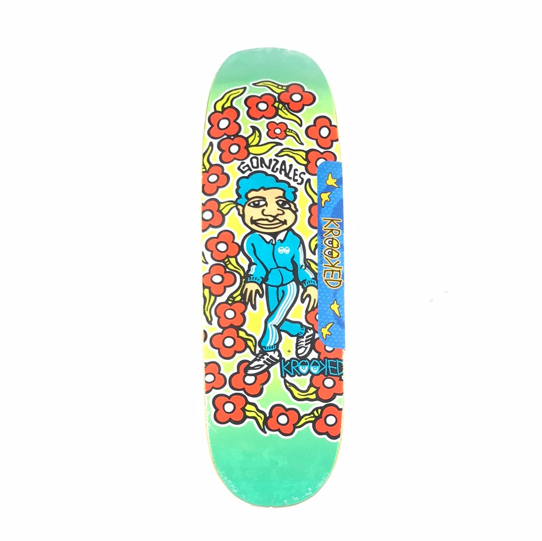 Krooked Mark Gonzales Sweatpants 9.7" Skateboard Deck