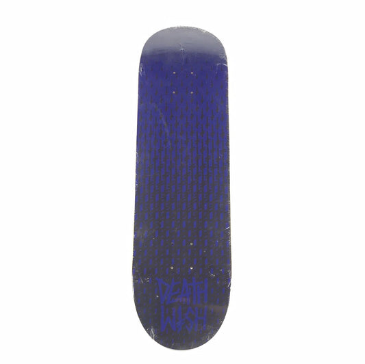 Deathwish Team Logo Drips Blue 8.38 Skateboard Deck