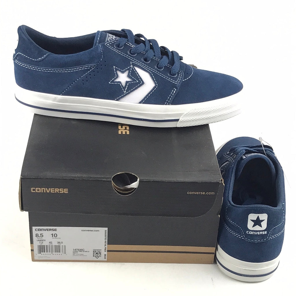 Converse Cons Tre Star O Navy 147535C U.S. Mens Size 8.5 western skate co