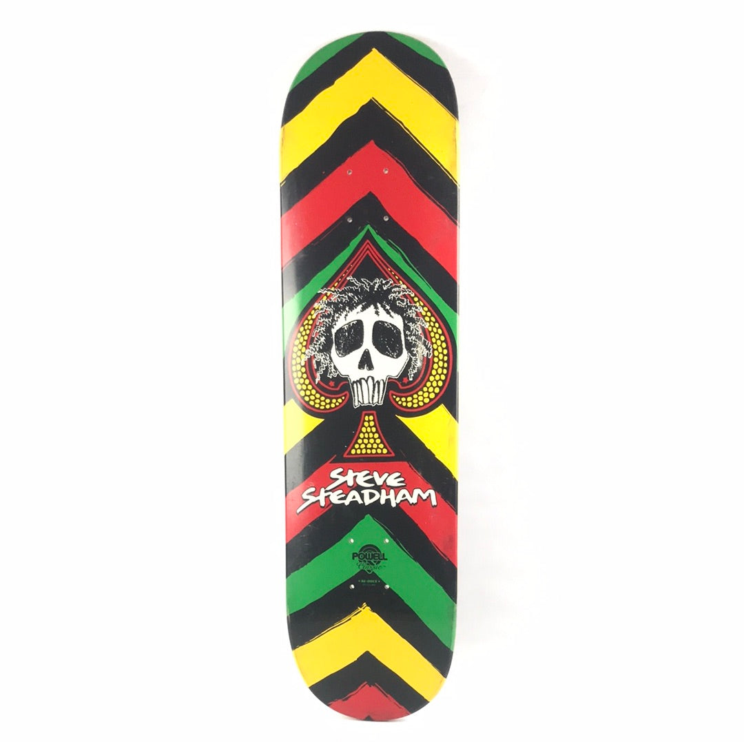 Powell Peralta Steve Steadham Rasta 8.125" Skateboard Deck