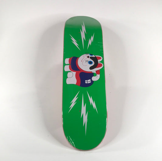 917 Lucky Cat Green 8.0" Skateboard Deck