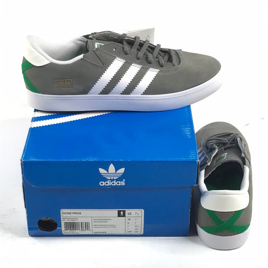 Adidas Skate Gonz Pros MIDCIN/RUNWHT/FAIRWA Q33325 US Mens Size 7.5