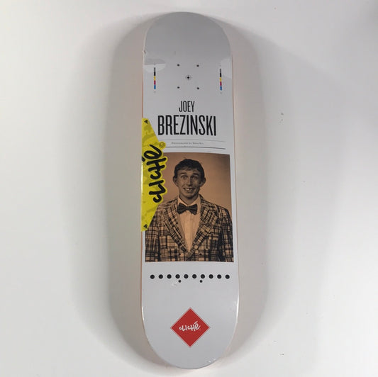 Cliche Joey Brezinski Portrait White 7.5 Skateboard Deck