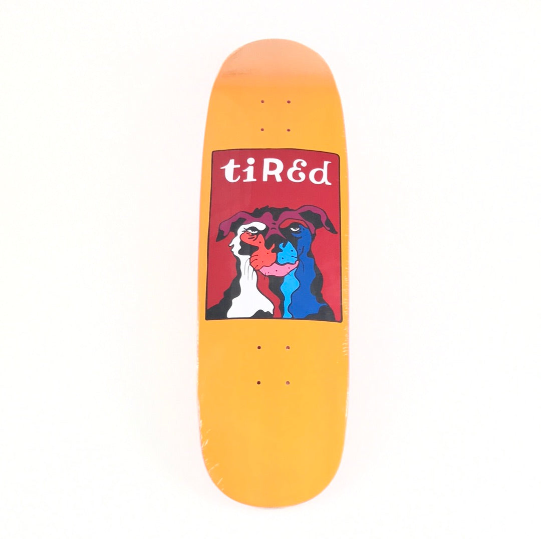 Tired Team Sigar Orange 9.0 Skateboard deck