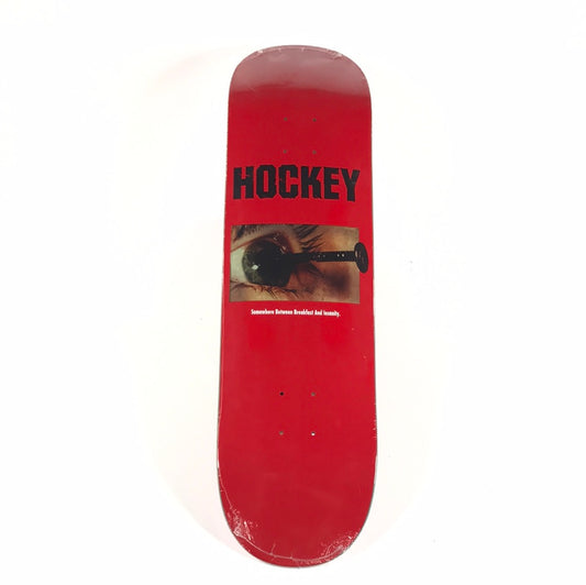 Hockey Ben Kadow Breakfast Insanity Red 8.38 Skateboard Deck