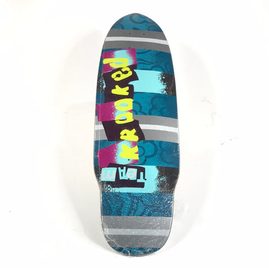 Krooked Team Rat Stick Blue/Multi 8.75" Skateboard Deck