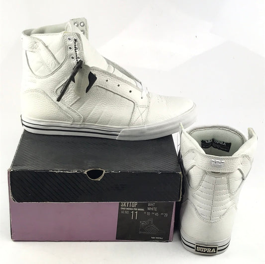 Supra Chad Muska Skytop White US Mens Size 11