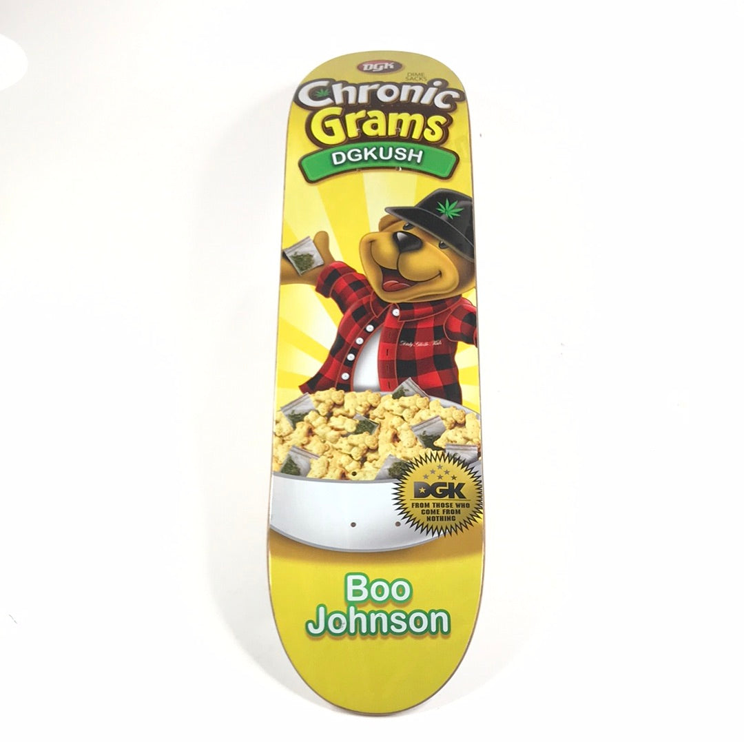 DGK Boo Johnson Chronic Grahams Multicolor 8.0" Skateboard Deck