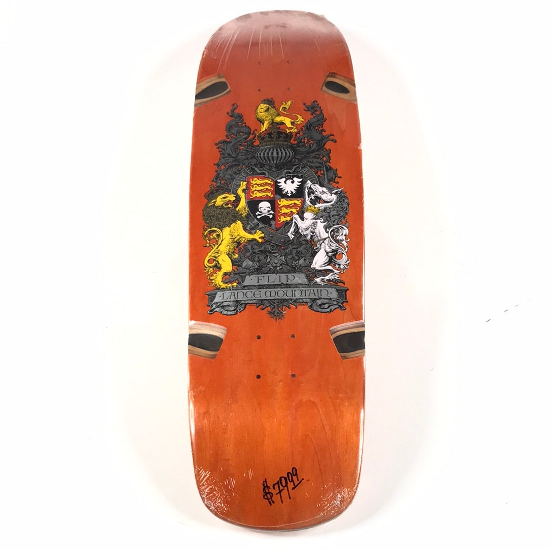 Flip Lance Mountain Family Crest Orange 9.3