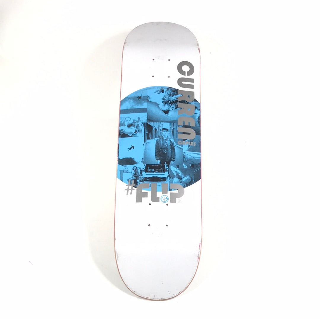 Flip Curren Caples Insta Art White 8.13 P2 Skateboard deck