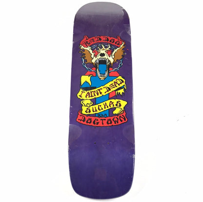 Dogtown Red Dog I Aint Dead Suckas Purple 8.3" Skateboard Deck