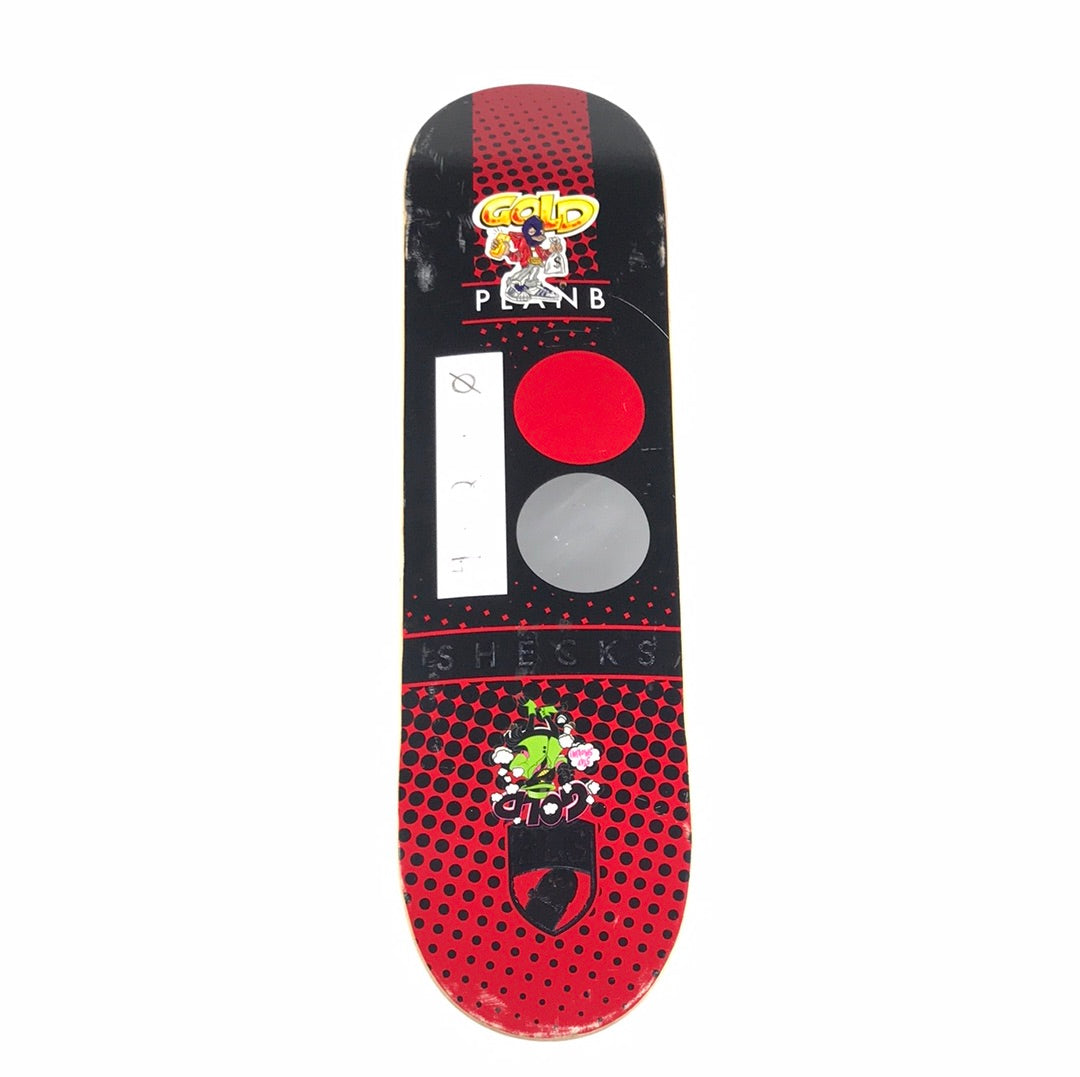 Plan B Ryan Sheckler Logo Red 8 1/8 Skateboard Deck