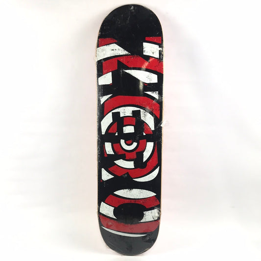 Zero Team Target Letters Black/Red/White 8.4" Skateboard Deck