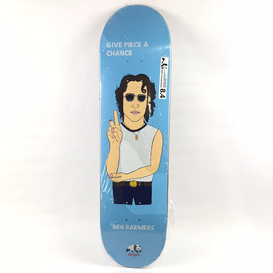 Enjoi Ben Raemers Peace Light Blue 8.4" Skateboard Deck