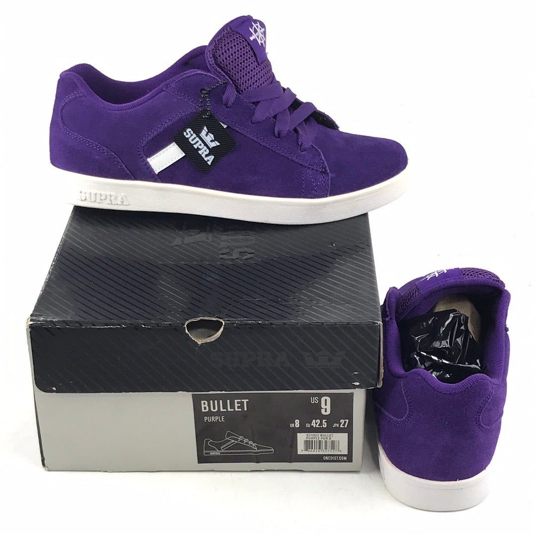 Supra Bullet Purple US Mens Size 9