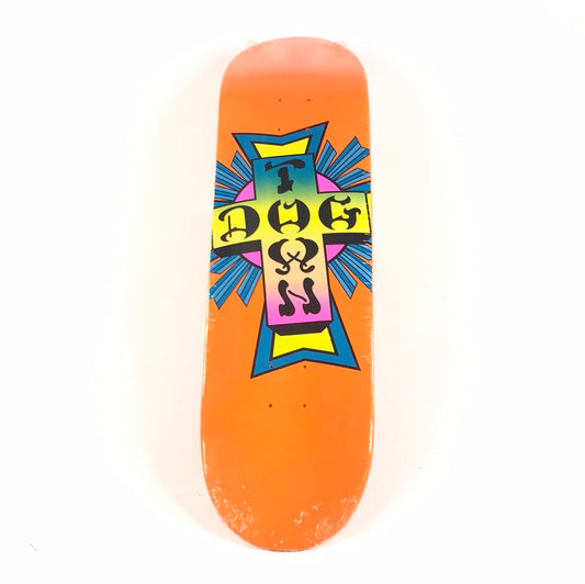 Dogtown Team Classic Logo Orange 8.5 Skateboard Deck