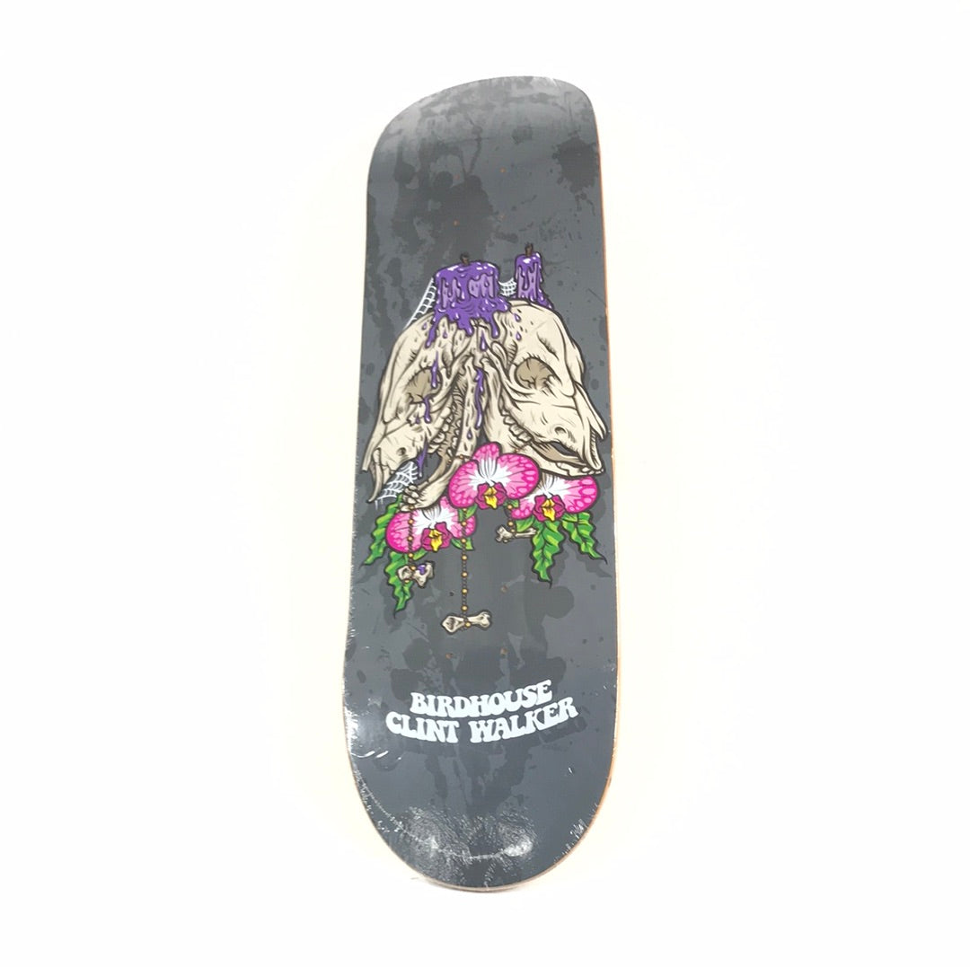 Birdhouse Clint Walker Candle Grey 8.3 Skateboard Deck