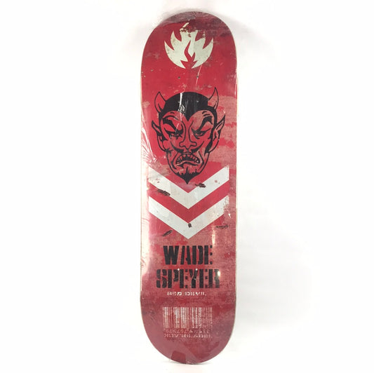 Black Label Wade Speyer Demon Red 8.625'' Skateboard Deck 2000's