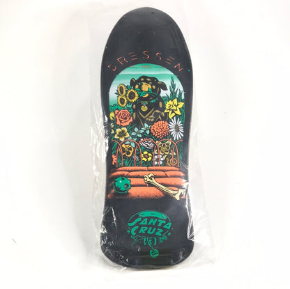 Santa Cruz Eric Dressen Pup Black 9.5" Vintage NOS Reissue Deck