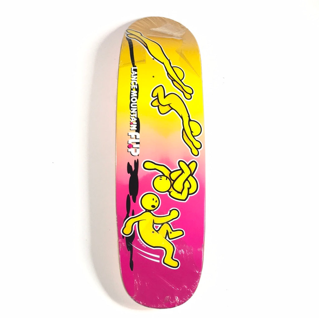 Flip Lance Mountain Flip Yellow 8.75 Skateboard Deck – western