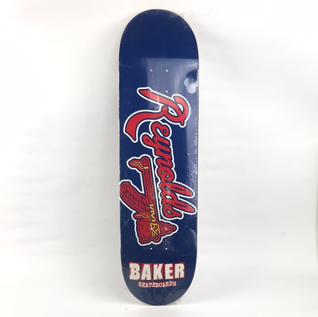 Baker Andrew Reynolds ATL Braves Blue/Red 8.5'' Skateboard Deck