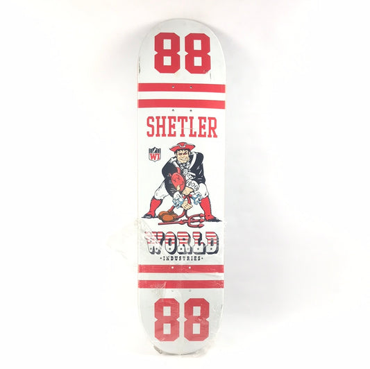 World Industries Anthony Shelter Patriot White/Red 8.1'' Skateboard Deck