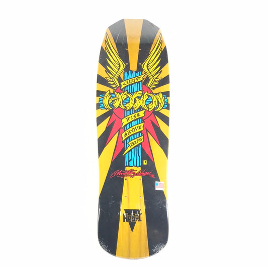 Hosoi Christ rise above 2015 Yellow 9.0 Skateboard deck