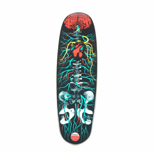 Riviera Internal Organs 7.8  Black Skateboard Deck