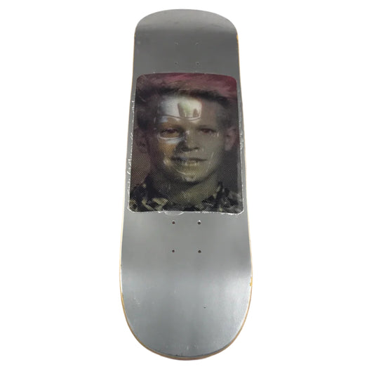 Fucking Awesome Ave Terminator Venticular Silver 8.25" Skateboard Deck