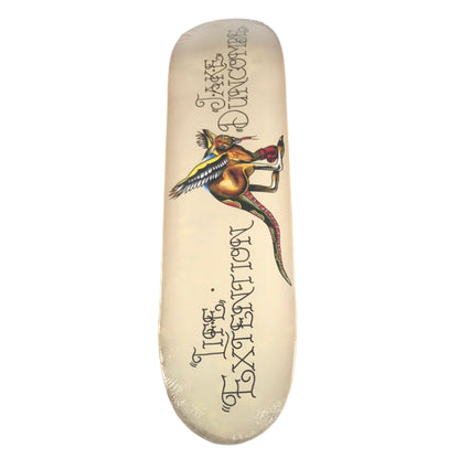 Life Extension Jake Duncombe Hybrid Animal Tan 8.0" Vintage NOS Deck