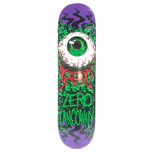 Zero Jamie Tancowny Eyeball Green/Purple 8.25'' Skateboard Deck
