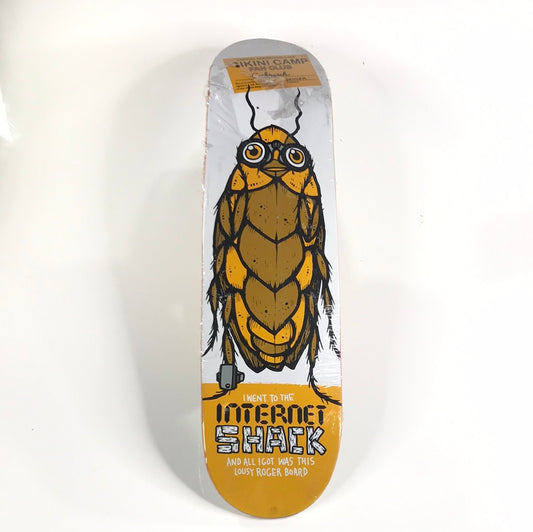 Roger Team Cockroach Yellow 8.0 Skateboard Deck