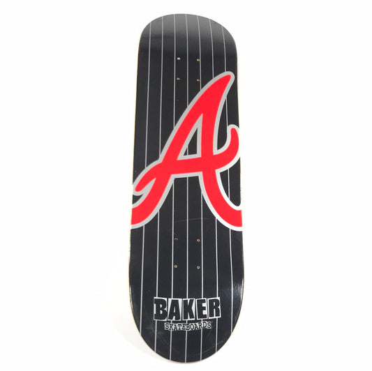 Baker Andrew Reynolds Initial Stripes Black/Red 8.38‚Äù Skateboard Deck