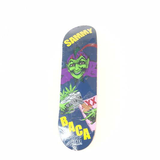 Baker Sammy Baca Jester Blue 8.475 Skateboard Deck
