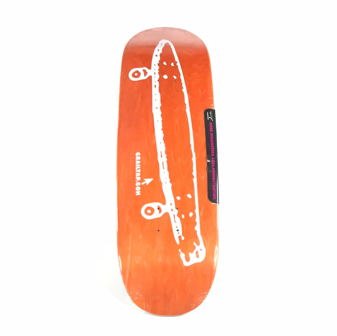 Crailtap Team Logo Orange 9.25" Skateboard Deck