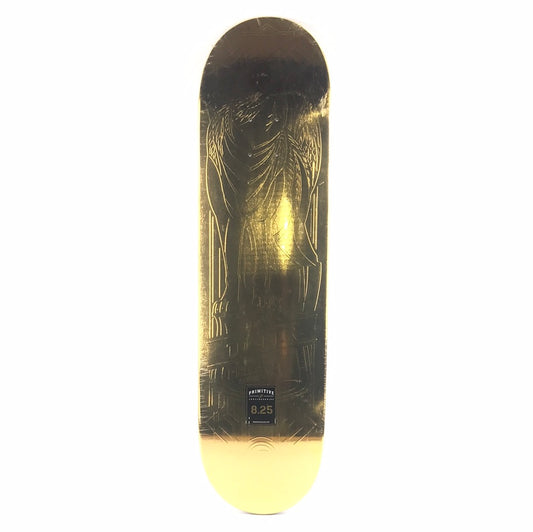 Primitive Nick Tucker Gold Wolf 8.25" Skateboard Deck