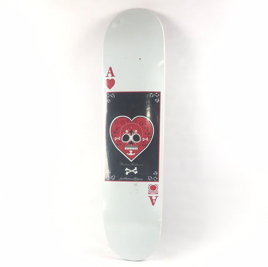 Jart Bastien Salabanzi Ace Of Hearts White/Red/Black 7.675" Skateboard Deck